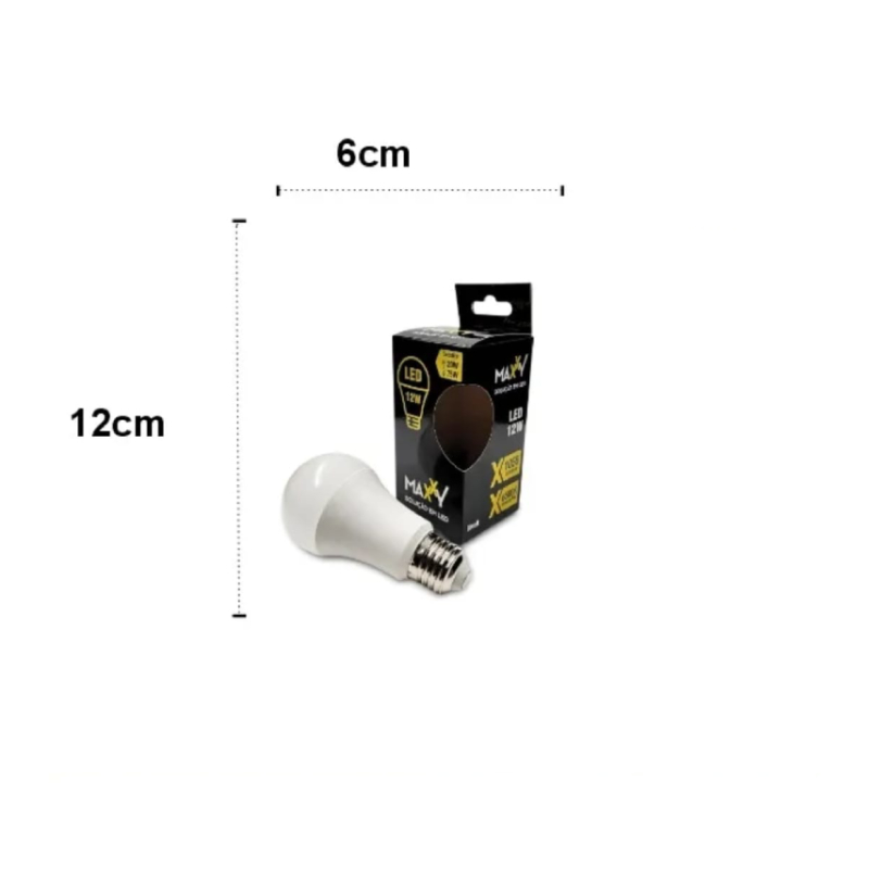 Lâmpada Bulbo LED 12W - ASP - Materiais Elétricos