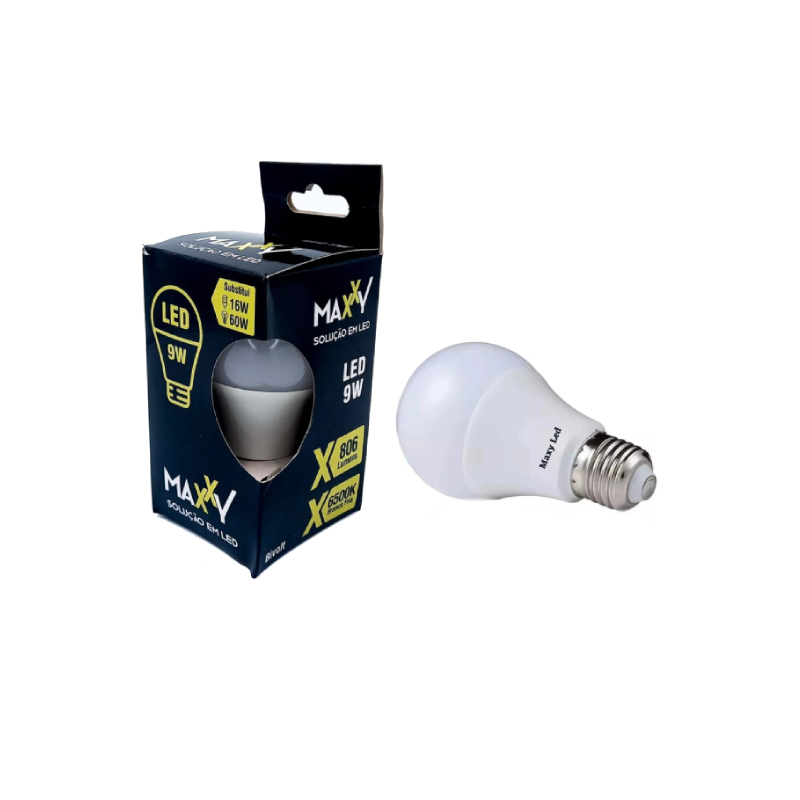 Lâmpada Bulbo LED 9W - ASP - Materiais Elétricos